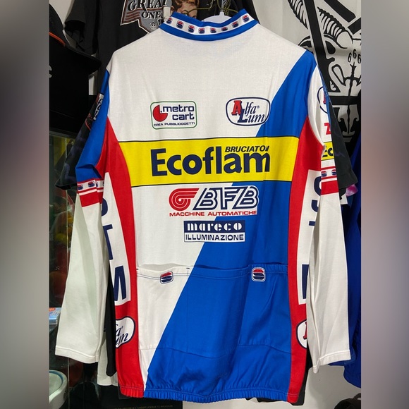 Super rad vintage made in Italy AOP cycling jersey xxl - Picture 2 of 5